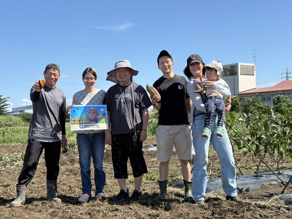 SMI FARM 2026年9月22日第1回収穫体験イベント。♯上尾市農場